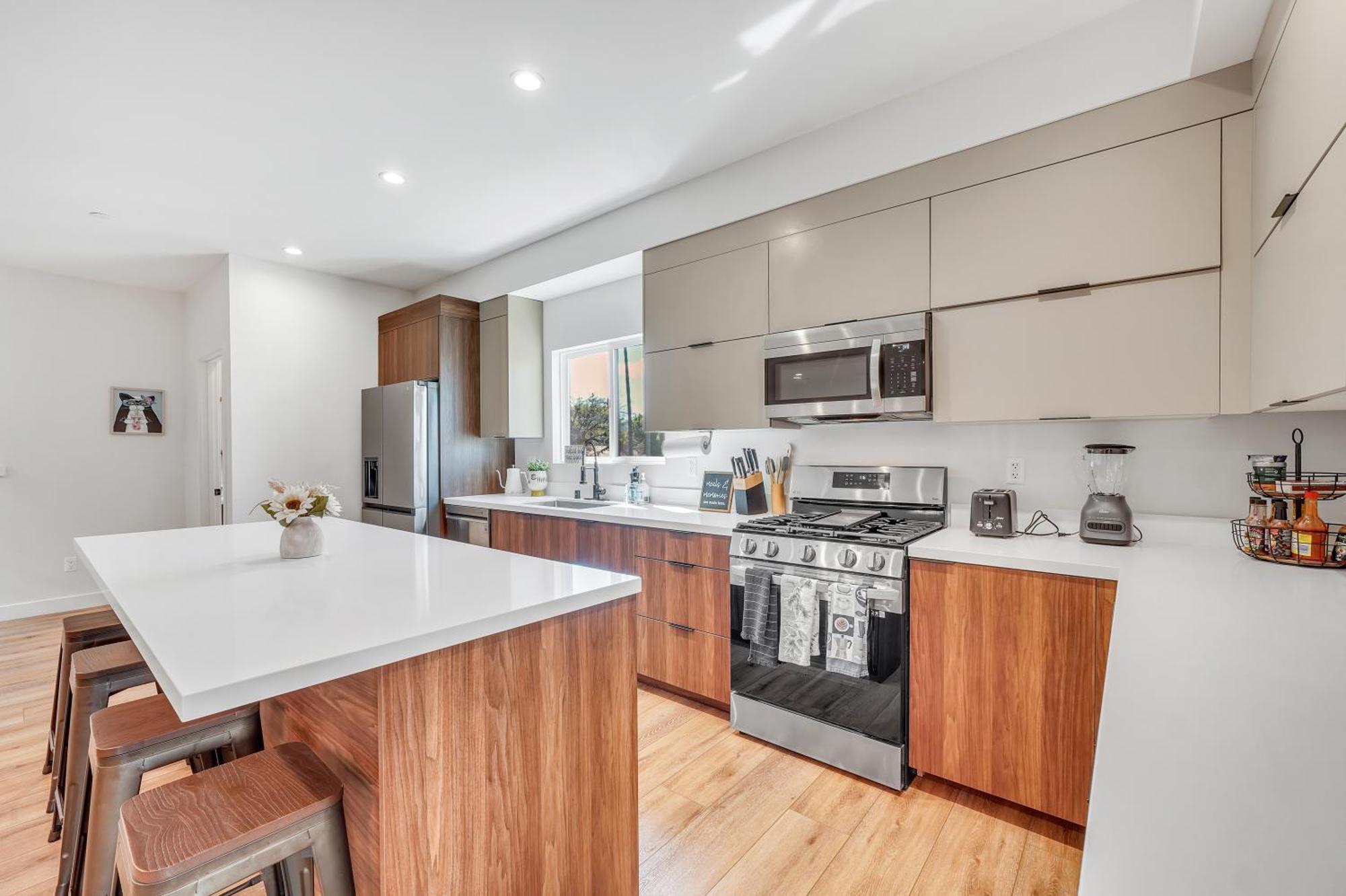 Luxurious Townhome W/3 Master Suites Gated Parking Los Angeles Kültér fotó