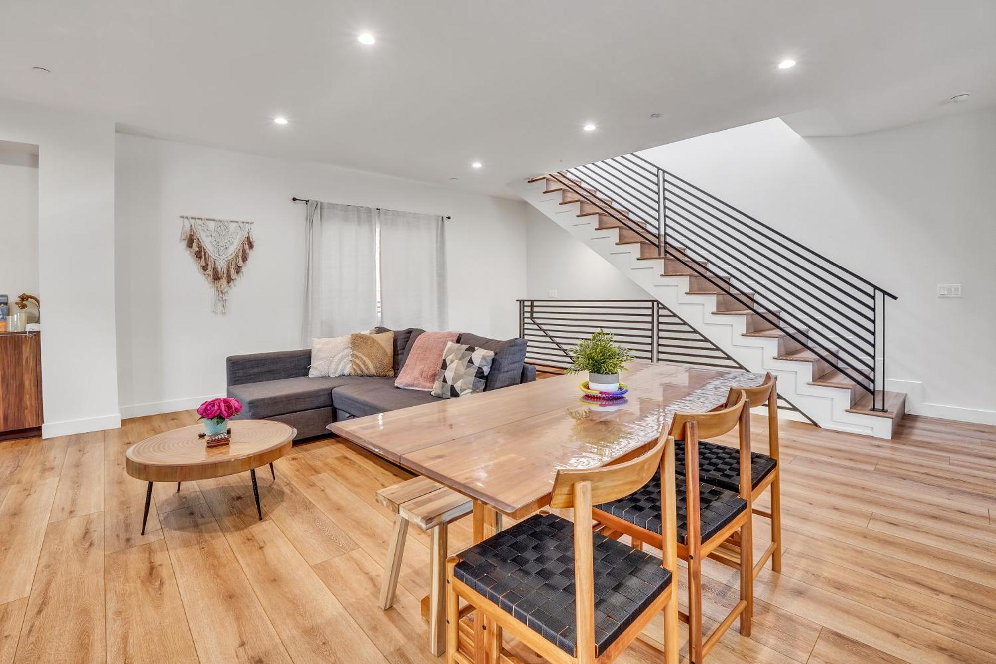 Luxurious Townhome W/3 Master Suites Gated Parking Los Angeles Kültér fotó